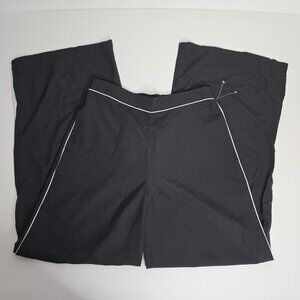 Jason Wu Pajama Pants Trousers Size S Small NWOT Black Stripe Wide Leg